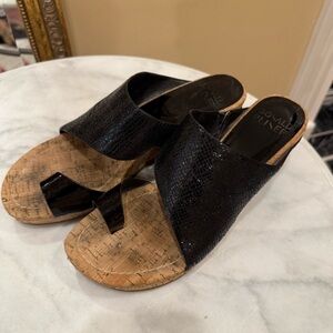 Donald J. Pliner wedge sandals